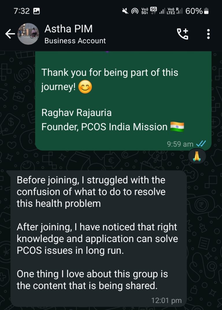 PCOS warrior shares her progress in balancing hormones and reducing acne.