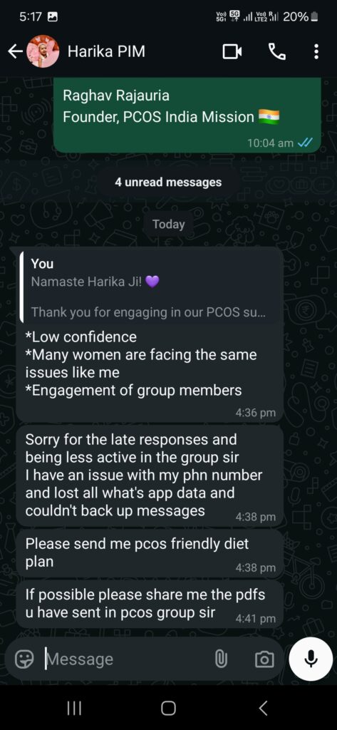 From Weight Struggles to Wellness: Learn how our PCOS India Mission support group helps women lose weight naturally, control acne, and build healthier lifestyles without extreme efforts!